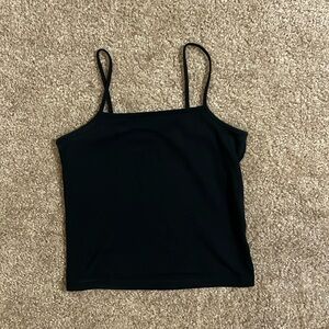 Wild Fable Women’s Black Spaghetti Top in Size Small